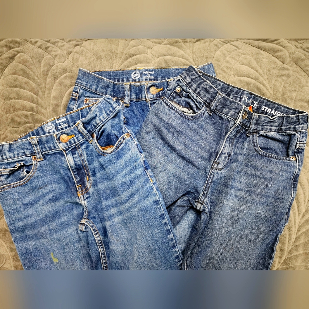 Classic Boy's Blue Denim Jeans
